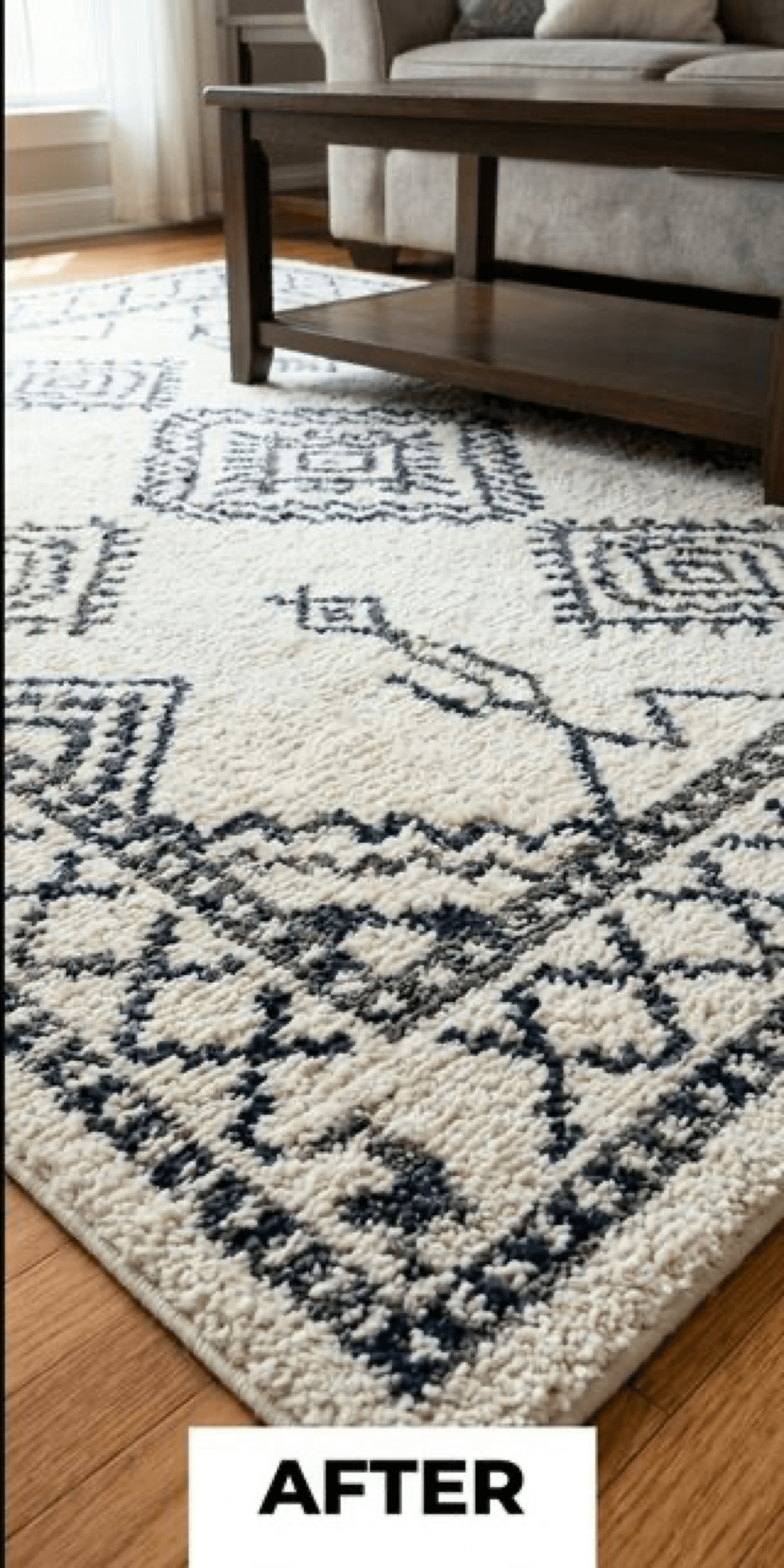After Area Rug Cleaning