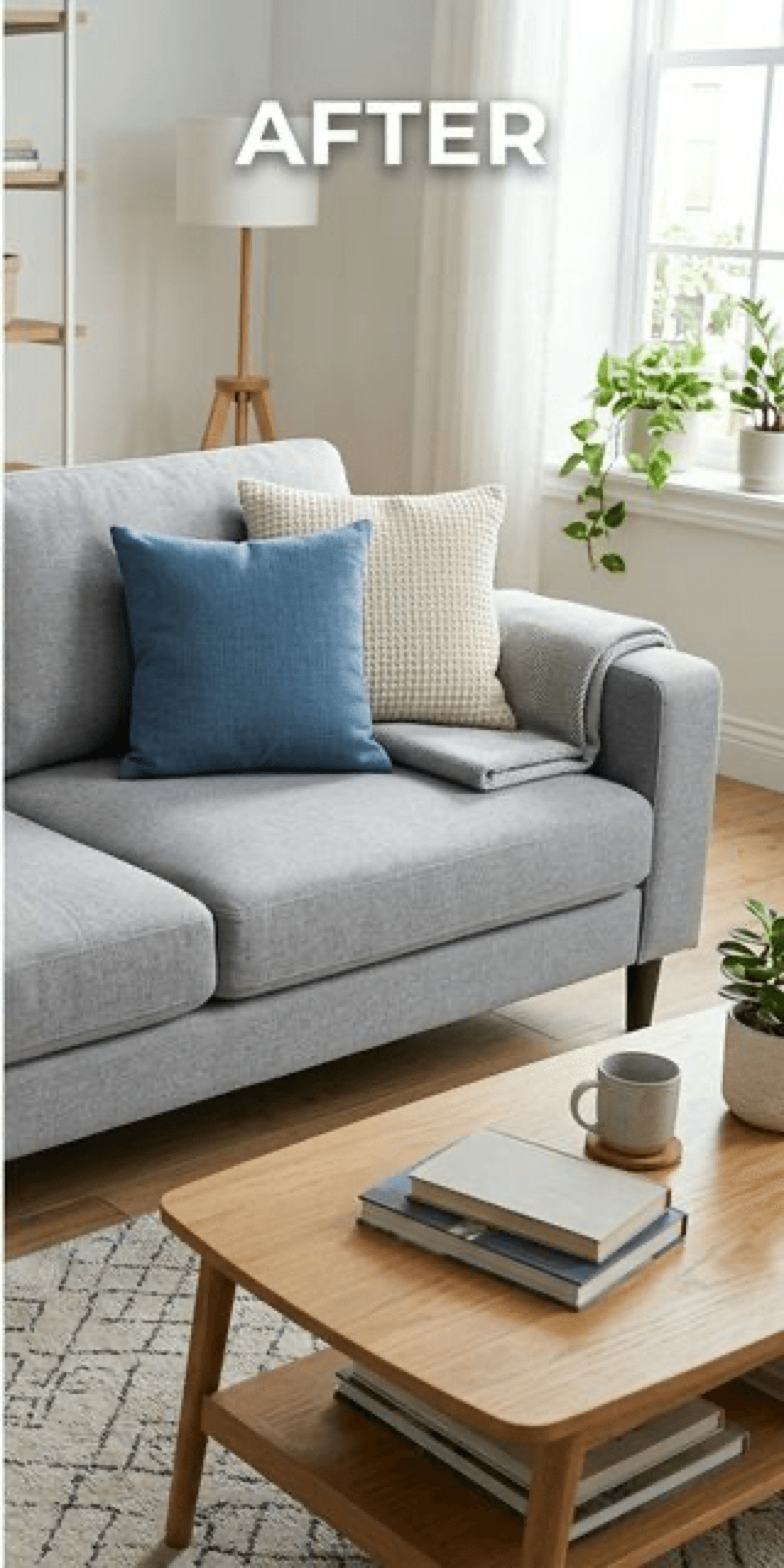 After Upholstery Cleaning